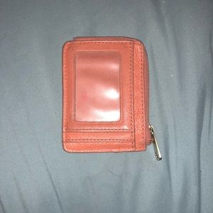 Leather Fossil Coin Purse